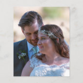 Begroting de heer Mrs Rings Script Photo WeddingBe (Achterkant)