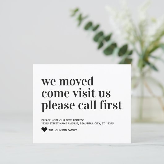 Begroting die we hebben verplaatst Bezoek eerst Ka (Staand voorkant)