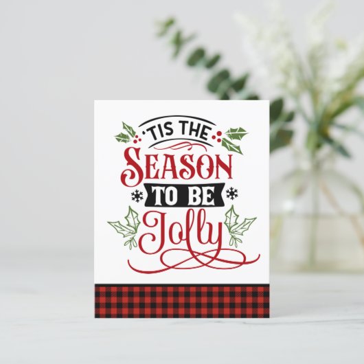 Begroting Dit is het seizoen voor alleen kerstmis (Staand voorkant)