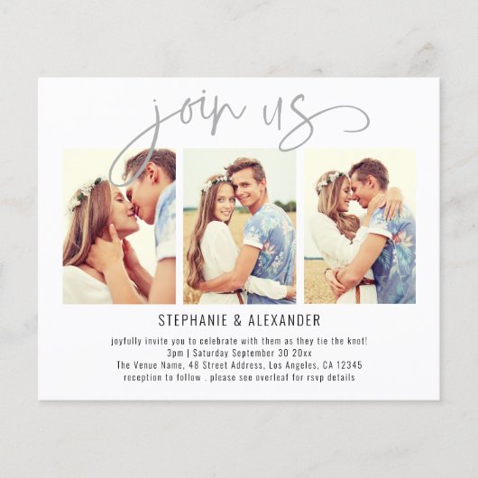 BEGROTING Doe mee met ons 3 Foto's (Voorkant)