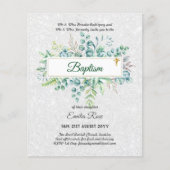 BEGROTING Doop Bautizo Bautismo LOVERNIJ Uitnodigt (Voorkant)