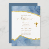 BEGROTING Doop Christening Eerste Communie UITNODI Kaart (Voorkant / Achterkant)