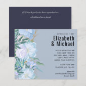 Begroting DUSTY BLUE Foliage Weddenschap (Voorkant / Achterkant)