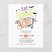 BEGROTING Eat Drink en eng Halloween Basparty (Voorkant)