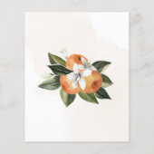 Begroting een kleine uitnodiging tot Baby shower b (Achterkant)