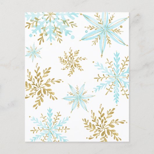 BEGROTING Een kleine uitnodiging tot Baby shower S (Achterkant)