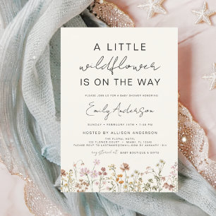 Begroting een kleine uitnodiging tot Baby shower v