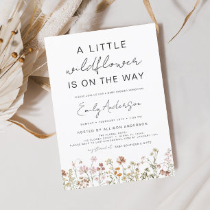 Begroting een kleine uitnodiging tot Baby shower v