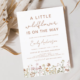 Begroting een kleine uitnodiging tot Baby shower v