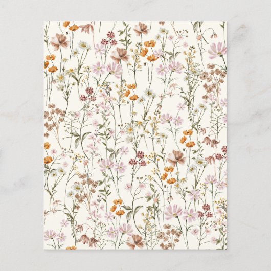 Begroting een kleine uitnodiging tot Baby shower v (Achterkant)