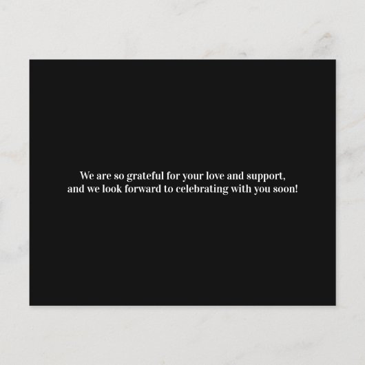 BEGROTING eenvoudig We hebben het officieel aangek (Achterkant)