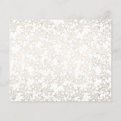 Begroting Eenvoudige handgeschreven foto met handg (Achterkant)