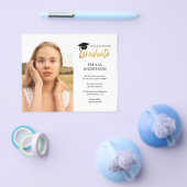 BEGROTING Eenvoudige Moderne GraduPartij Flyer (Enkel)