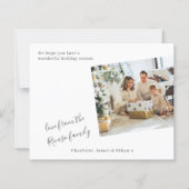 BEGROTING Eenvoudige persoonlijke kerstfeestdag fo (Voorkant)