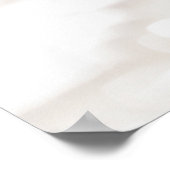 Begroting eenvoudige trouwfoto welkom eucalyptuspo poster (Hoek)