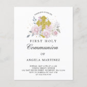 Begroting eerste communautaire uitnodiging tot roz (Voorkant)