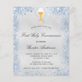 Begroting eerste communautaire zilverblauwe uitnod (Voorkant)