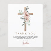 Begroting Eerste Heilige Communie Dank u droog roz (Voorkant)