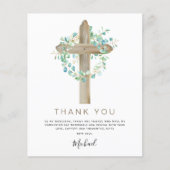 Begroting Eerste Heilige Communie Dank u Sage Gree (Voorkant)