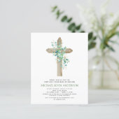 Begroting Eerste Heilige Communie Uitnodiging voor (Staand voorkant)