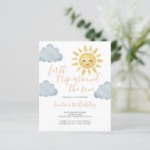 Begroting eerste reis rond de zon (Staand voorkant)