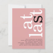 BEGROTING Eindelijk QR Code Dusty Roos Text Verlov (Voorkant)