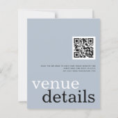 BEGROTING Eindelijk QR-code Stustblauw Verloving t (Achterkant)