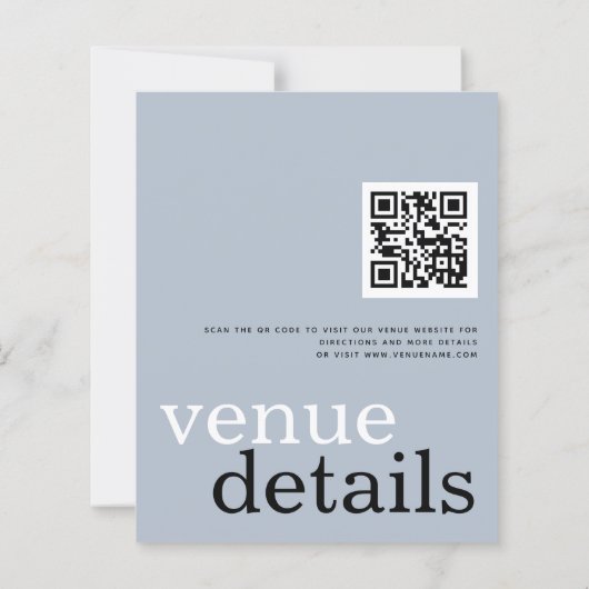 BEGROTING Eindelijk QR-code Stustblauw Verloving t (Achterkant)