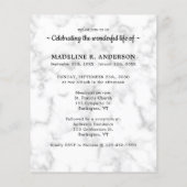 Begroting Elegant 5 Foto begrafenisherdenking van  (Achterkant)