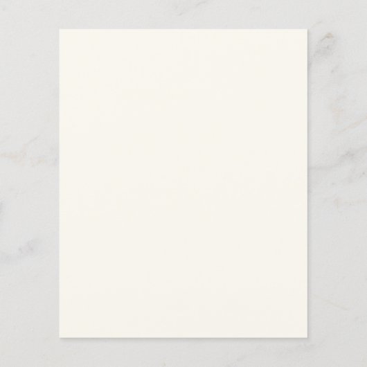 Begroting Elegant Boho bespaart datum minimalistis Flyer (Achterkant)