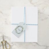 Begroting Elegant Botanical Chic Eucalyptus Greene Cadeaulabel (Met Touw)