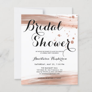 Begroting Elegant Bridal Shower Invitation.