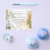 Begroting Elegant Bridal Shower Invitation. Flyer (Enkel)