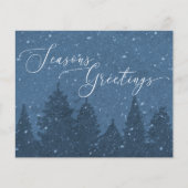 Begroting Elegant Corporate Business Holiday Blue (Voorkant)