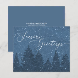 Begroting Elegant Corporate Business Holiday Blue