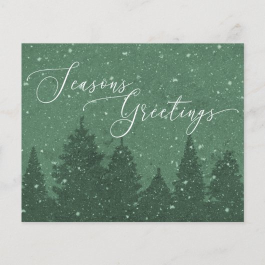 Begroting Elegant Corporate Business Holiday Green (Voorkant)