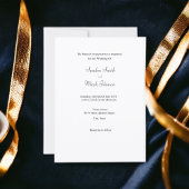 Begroting elegant en eenvoudige klassieke stijl kaart