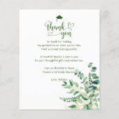 BEGROTING Elegant Eucalyptus Greenery Hartelijk da (Achterkant)