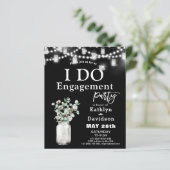 BEGROTING Elegant Eucalyptus I DO Party Invision (Staand voorkant)