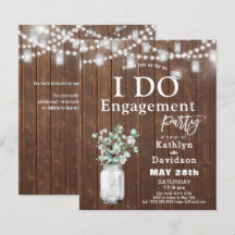 BEGROTING Elegant Eucalyptus I DO Party Invision