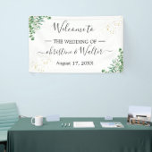 Begroting Elegant Eucalyptus Leaves Wedparty  Spandoek (Beurs)