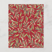 Begroting Elegant Greenery - Uitnodiging voor kers (Achterkant)