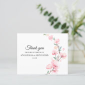 Begroting Elegant Hartelijk dank. (Staand voorkant)