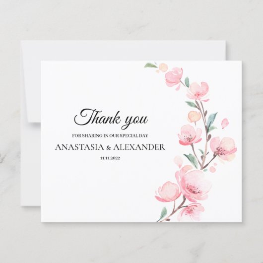 Begroting Elegant Hartelijk dank. (Voorkant)