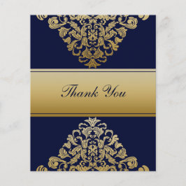 Begroting Elegant Navy Gold Weddenschap Hartelijk 