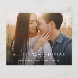 Begroting Elegant Photo Wedding Save the Date