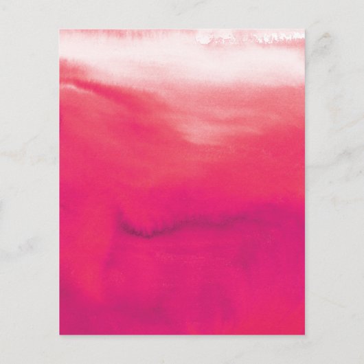 Begroting Elegant roze tulp Wedding Invitations (Achterkant)