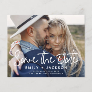 Begroting Elegant Simple Save the Date Photo