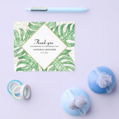 Begroting Elegant Tropical Wedding Bedankt. Flyer (Enkel)