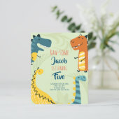 Begroting, enkele dagen geleden uitnodiging (Staand voorkant)